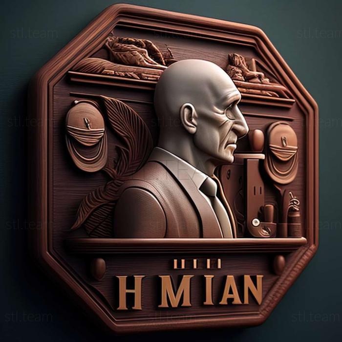 3D model Hitman GO game (STL)